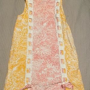 Lilly Pulitzer side 10 girls shift dress EUC